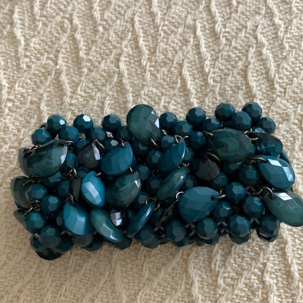 Beaded, stretch bracelet